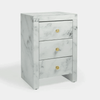 Perfect Dealz Marble 3 Drawer Pedestal