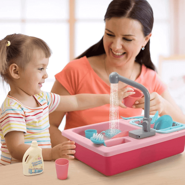 Perfect Dealz Kids Kitchen Sink Toy with Accessories