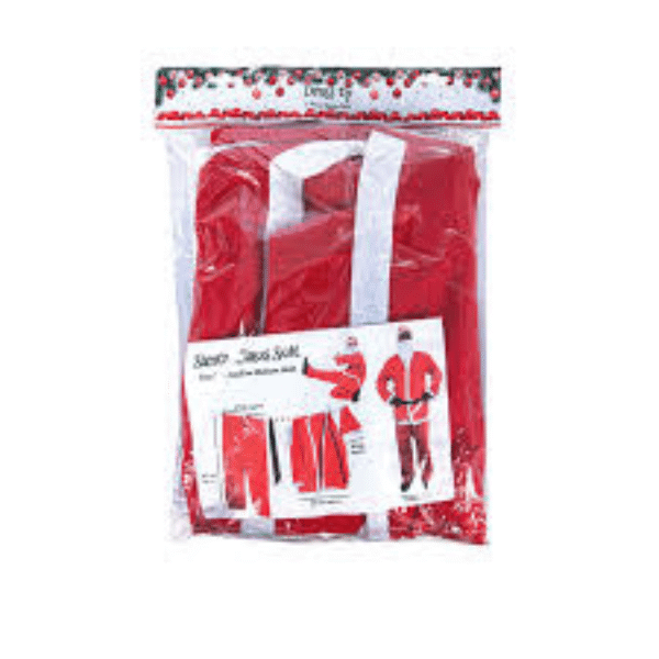 Perfect Dealz Festive Santa Costume Set – 5 Piece Adult