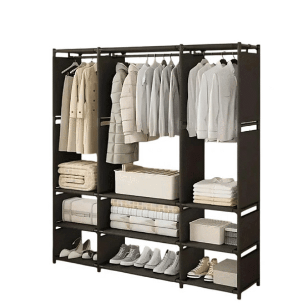 Perfect Dealz 9 Compartment Wardrobe Storage Rack Shelf