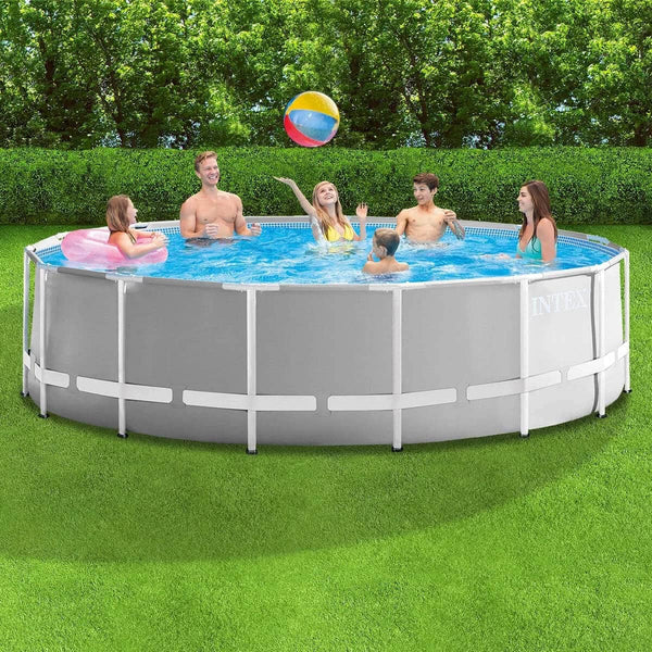 Perfect Dealz 4.7m Round Prism Frame Pool