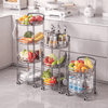 Perfect Dealz 4-Tier Mobile Organizer Storage Cart