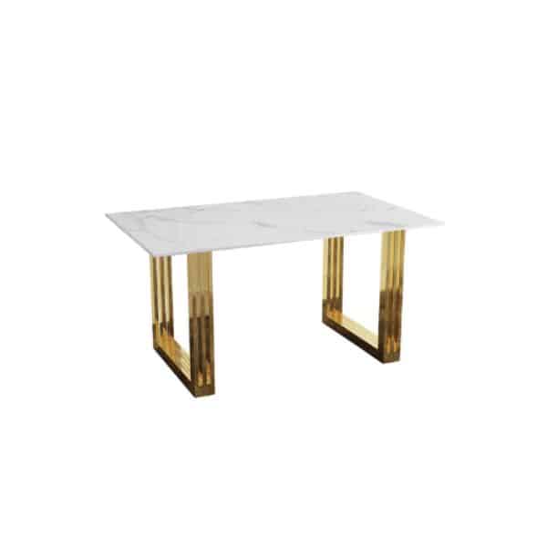 Perfect Dealz Modern Marble-Top Dining Table