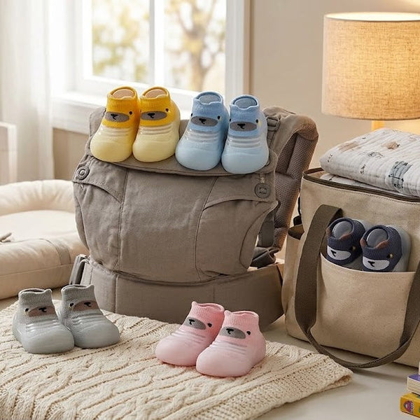 Non-Slip Breathable Mesh Baby Sock Shoes