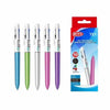 4 in 1 Semi Gel Pen 1.0mm Multicolor - 10 Pack with colorful ink options and packaging.