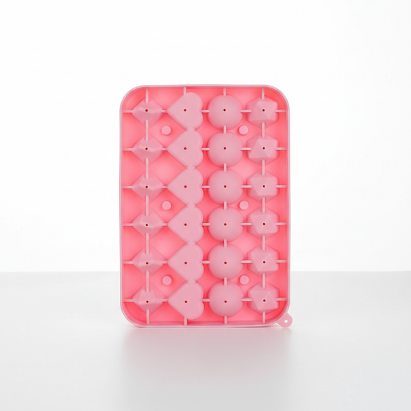 3D Heart & Diamond Silicone Ice Cube Tray