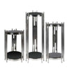 Perfect Dealz 3 Piece Silver Display Stands