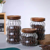 Perfect Dealz 6 Pack Glass Storage Jars