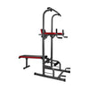 Perfect Dealz All in One Pull Up Bar Adjustable Tower Dip Station With Bench Bar