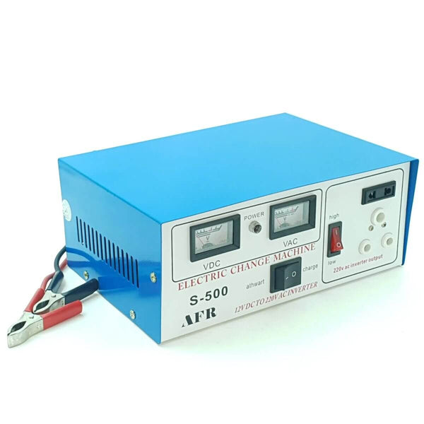 500W 12V AFR Inverter with built in charge controller image 0