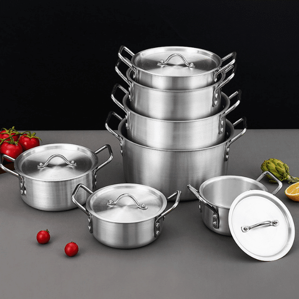 Perfect Dealz 14 Piece Aluminum Cookware Set