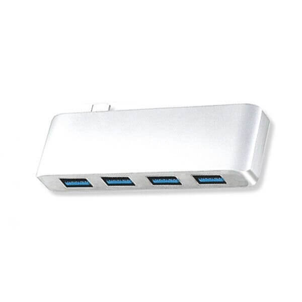 Perfect Dealz 4 in 1 USB Type-C Hub Aluminum Alloy Adapter