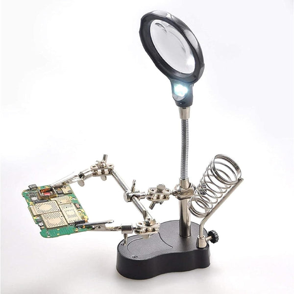 5 LED Auxiliary Clip Magnifier AC/DC Interchangeable image 4