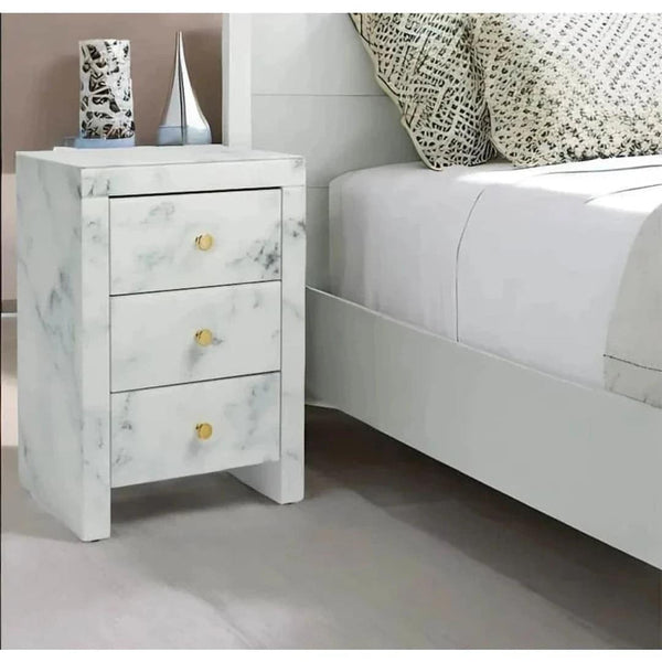 Perfect Dealz Marble 3 Drawer Pedestal