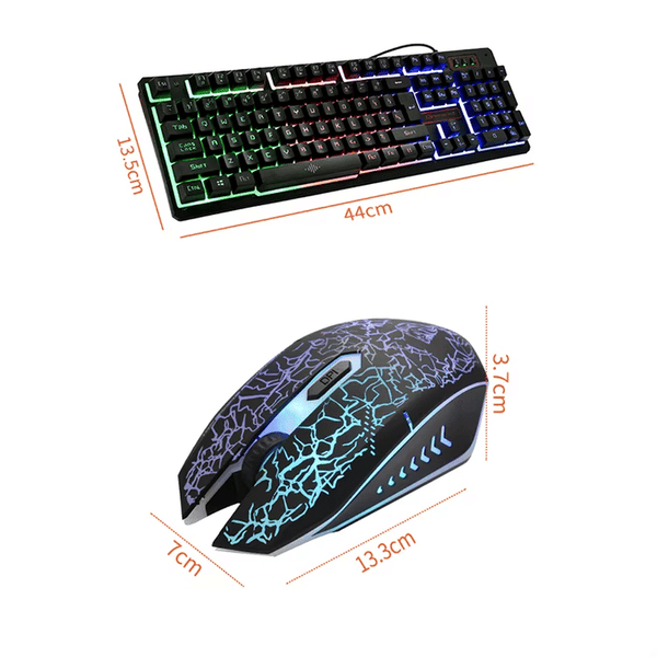 Perfect Dealz K13 Wired Professional Gaming Keyboard with Mouse