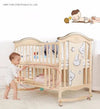 Perfect Dealz Adjustable Wooden Baby Crib