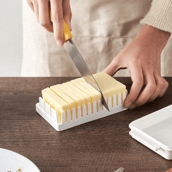 Perfect Dealz Butter Storage Box with Cutting Groove