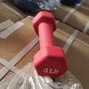 1 Piece 1Kg Dip-molded Dumbbell image 5