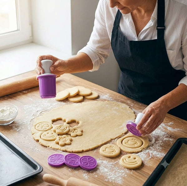 3D Stamped DIY Cookie Cutter Set