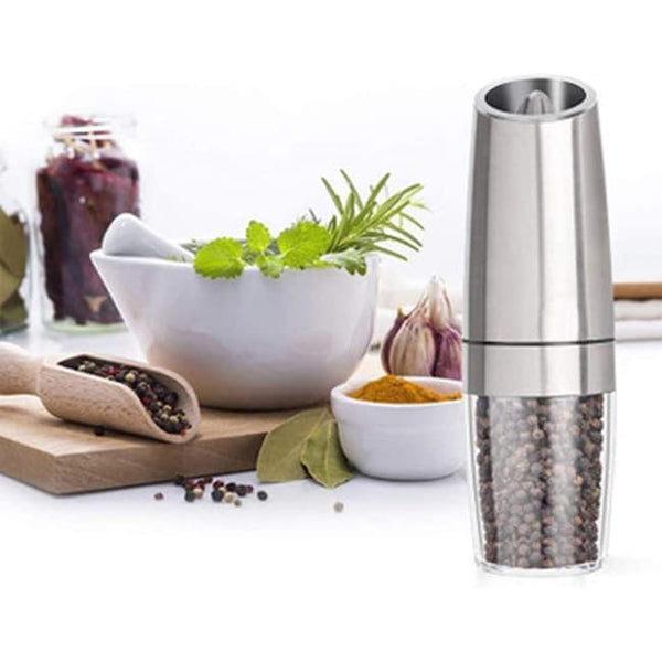 Perfect Dealz Gravity Electric Salt & Pepper Mill