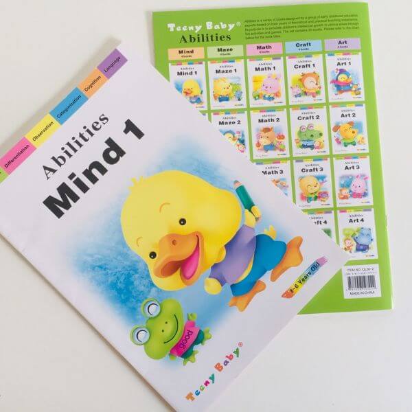 Abilities Mind 1 Educational Learning Book image 0