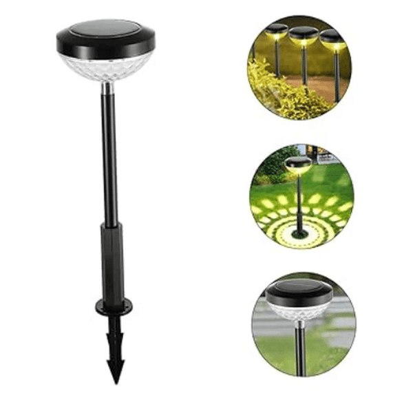 Solar Garden Lantern for outdoor lighting, featuring solar-powered design for gardens and pathways.