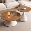 Perfect Dealz Forest Wood Coffee Table Set