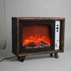 Perfect Dealz Retro Tv Design Light Flame Electronic Fireplace