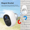 Magnet bracket for Waterproof Outdoor Camera, easy to install and disassemble, perfect for secure mounting.