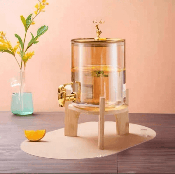 Perfect Dealz Water Dispenser with Wooden Stand 3.6L