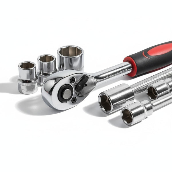 46-Piece All-in-One Socket Wrench Tool Set with Storage Case