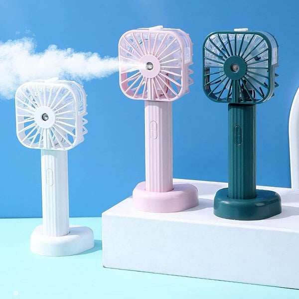 Portable Handheld Rechargeable Mist Fan image 1