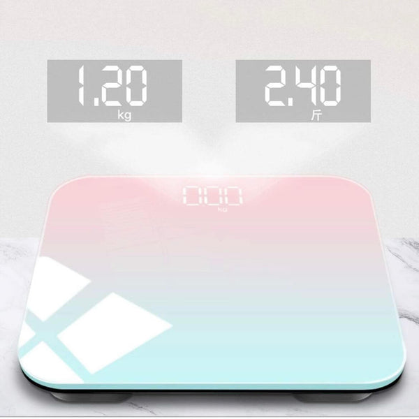 Perfect Dealz Gradient Duo Colour Portable LED Digital Bathroom Scales