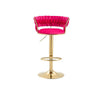 Velvet Swivel Luxury Bar Stool image 10