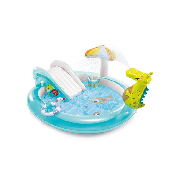 Perfect Dealz Crocodile Play Center Inflatable Spray Slide