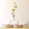 Perfect Dealz Gold Butterfly Mirror Wall Stickers