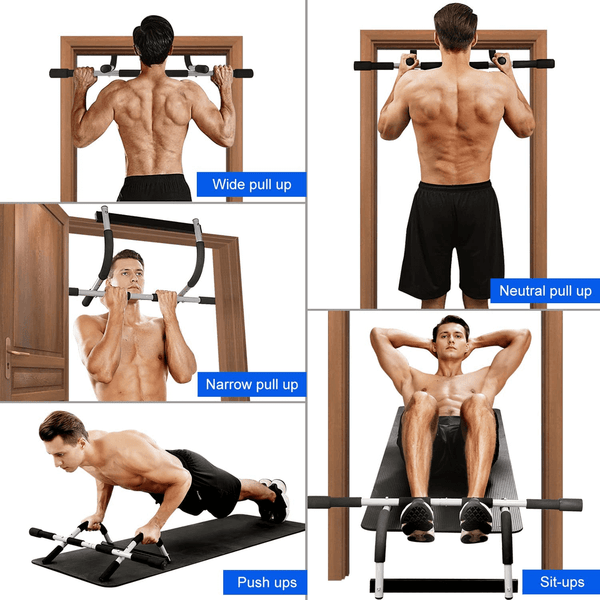 Portable Iron Gym Pull Up Bar image 1