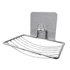 Magic Sticker Detachable Stainless Steel Bath Soap Holder image 2