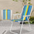 Folding Aluminium Material Outdoor Furniture Lounge Beach Chair image 0