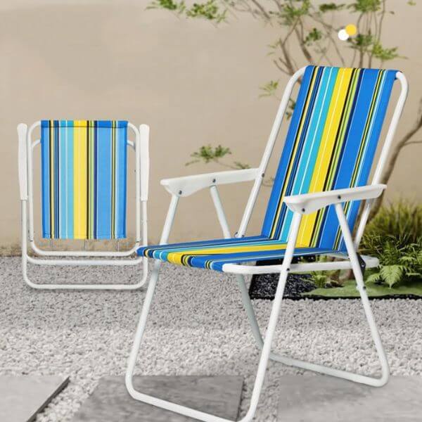 Folding Aluminium Material Outdoor Furniture Lounge Beach Chair image 0