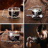 Perfect Dealz Double Walled Glass Coffee Mug