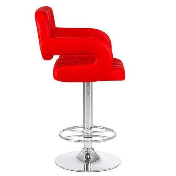 PU Leather Adjustable Bar Stool image 6
