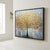 Framed Golden Tree of Life Abstract Canvas Wall Art