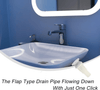 Perfect Dealz Surface Basin Waste Flip Top Basin Drain Unslotted Sink Plug 30mm