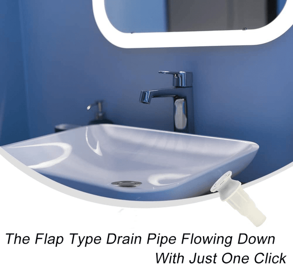 Perfect Dealz Surface Basin Waste Flip Top Basin Drain Unslotted Sink Plug 30mm