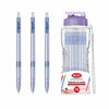 35 pcs Semi-Gel Ink Clicking Pen in a clear container, featuring 15 click pens displayed in front.