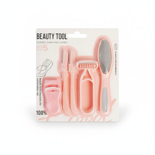 5-Piece Makeup and Grooming Kit