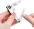 Large Stainless Steel Nail Clipper being held with one hand, showcasing its sharp cutting edge.