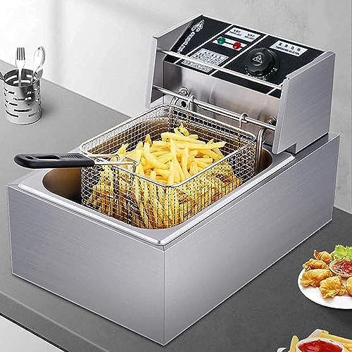 Single Electric Deep Fryer 6L - Perfect for Home Cooking