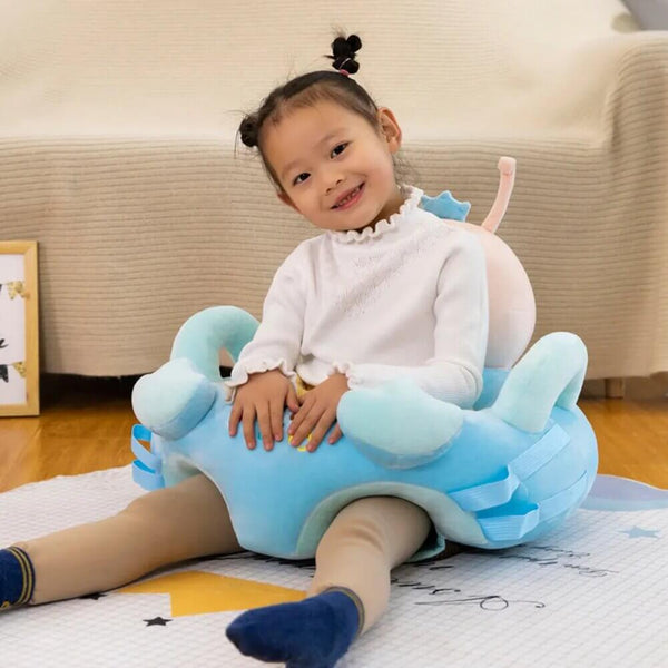 Kids Plush Chair Baby Seats Sofa With Game Pole image 1
